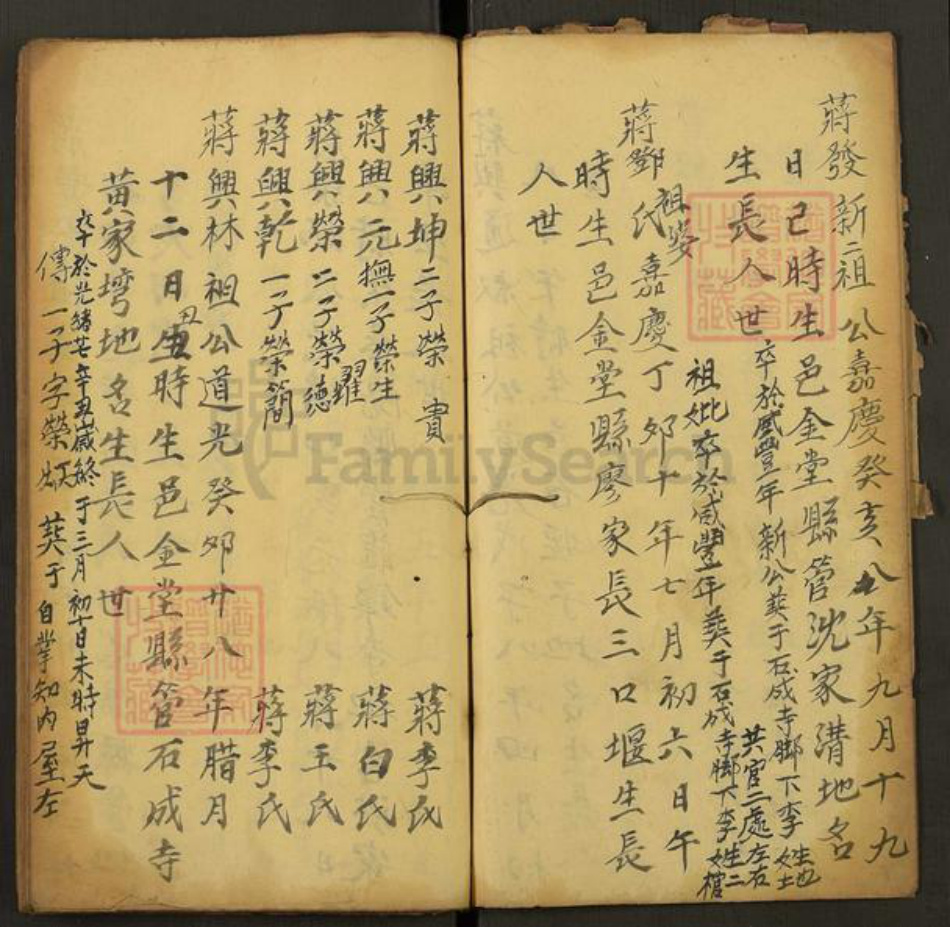 四川省成都市崇州市街子镇蒋氏族谱-蒋氏族谱.pdf电子版插图3