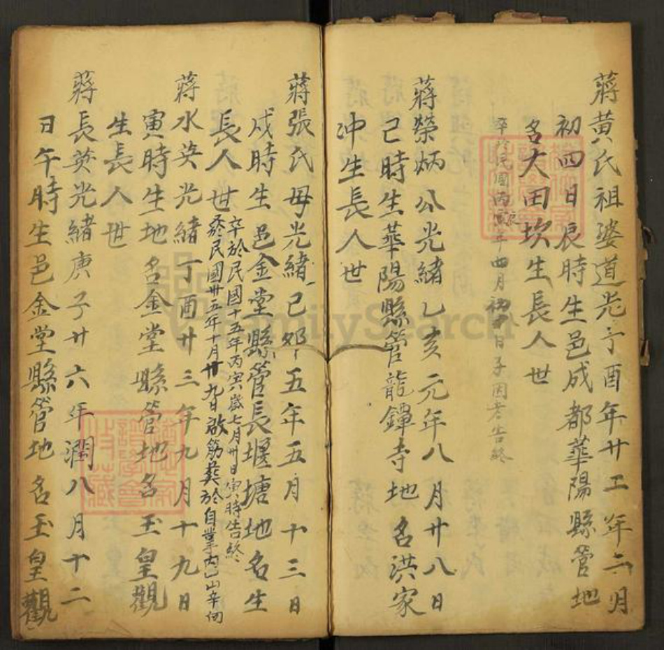 四川省成都市崇州市街子镇蒋氏族谱-蒋氏族谱.pdf电子版插图4