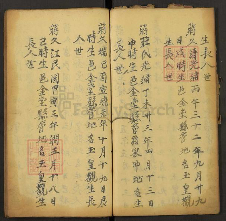 四川省成都市崇州市街子镇蒋氏族谱-蒋氏族谱.pdf电子版插图5