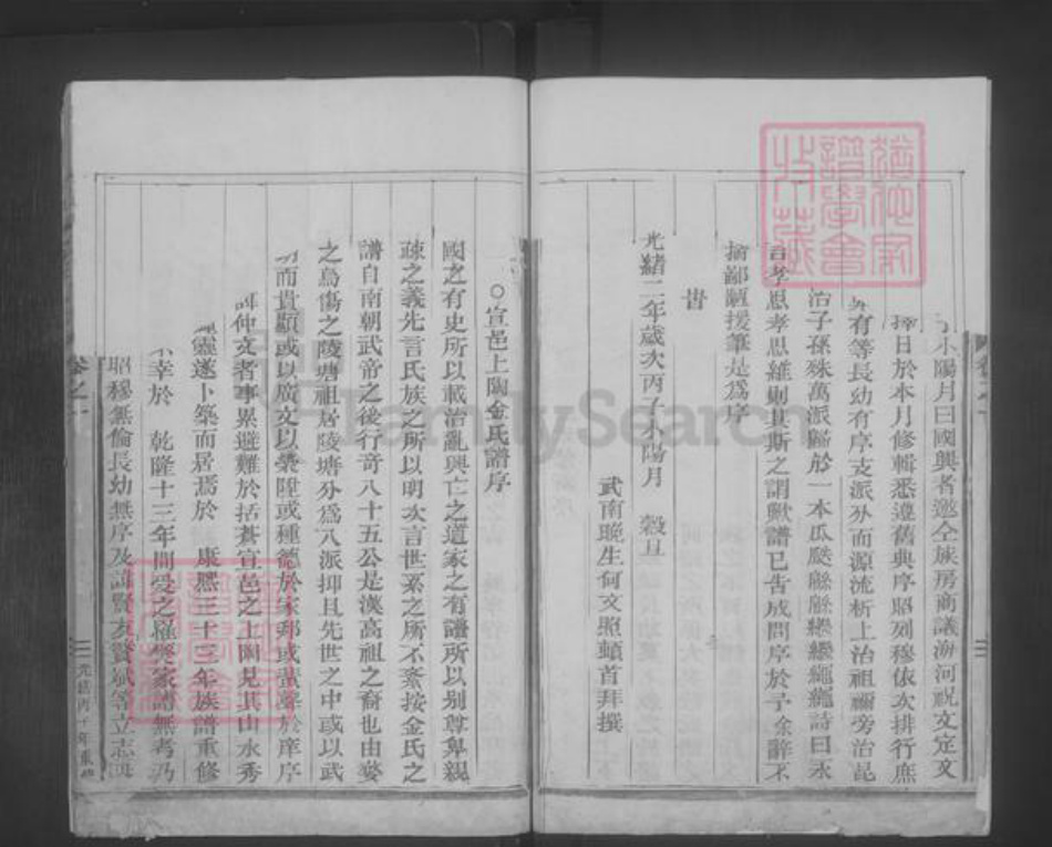 浙江省金氏族谱-上陶金氏宗谱 [3卷].pdf电子版插图3