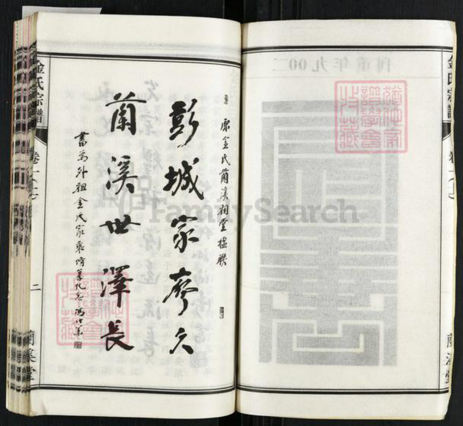 安徽省安庆市桐城市双港镇金氏兰溪堂族谱-金氏宗谱.pdf电子版插图2