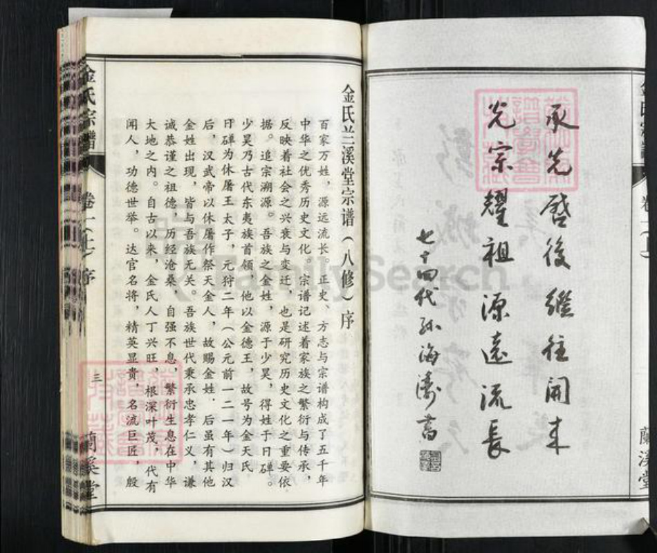 安徽省安庆市桐城市双港镇金氏兰溪堂族谱-金氏宗谱.pdf电子版插图3