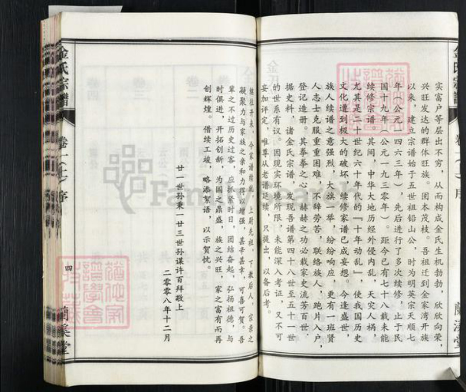 安徽省安庆市桐城市双港镇金氏兰溪堂族谱-金氏宗谱.pdf电子版插图4