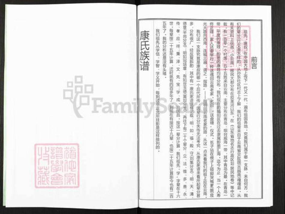 山东省青岛市城阳区康氏族谱-康氏族谱.pdf电子版插图4 山东省青岛市城阳区康氏族谱-康氏族谱.pdf电子版插图4