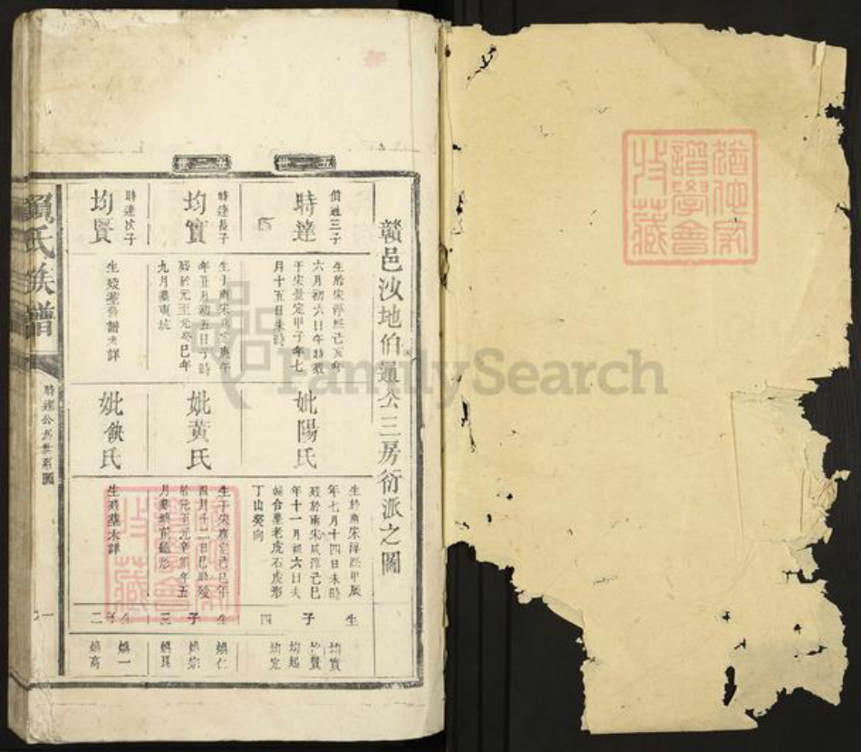 江西省赣州市赣县区赖氏族谱-赖氏族谱.pdf电子版插图1