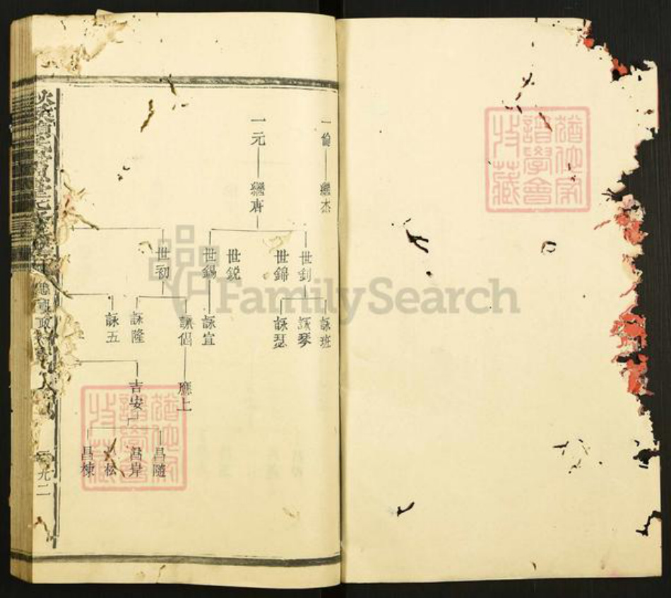 江西省赣州市章贡区赣江街道赖氏崇恩堂族谱-秋溪松阳赖氏崇恩堂七修族谱.pdf电子版插图1