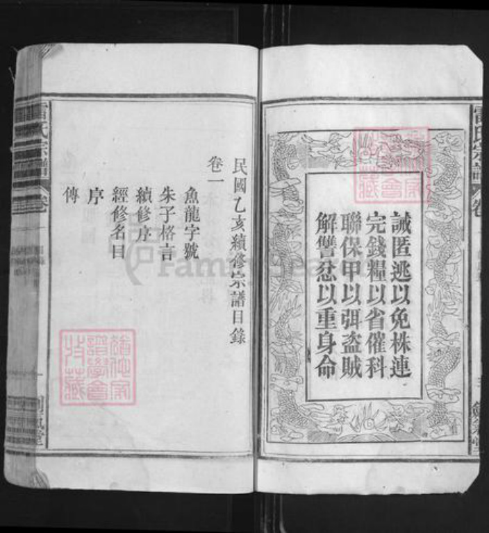 湖北省黄冈市黄梅县大河镇雷氏剑气堂族谱-雷氏宗谱.pdf电子版插图5