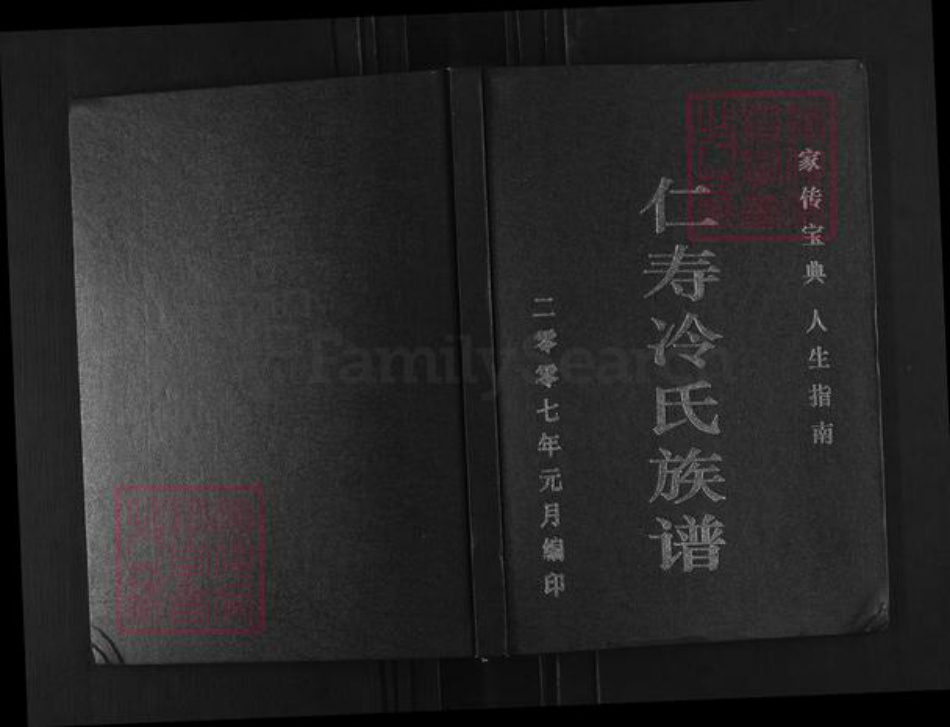 四川省眉山市仁寿县冷氏族谱-仁寿冷氏族谱.pdf电子版