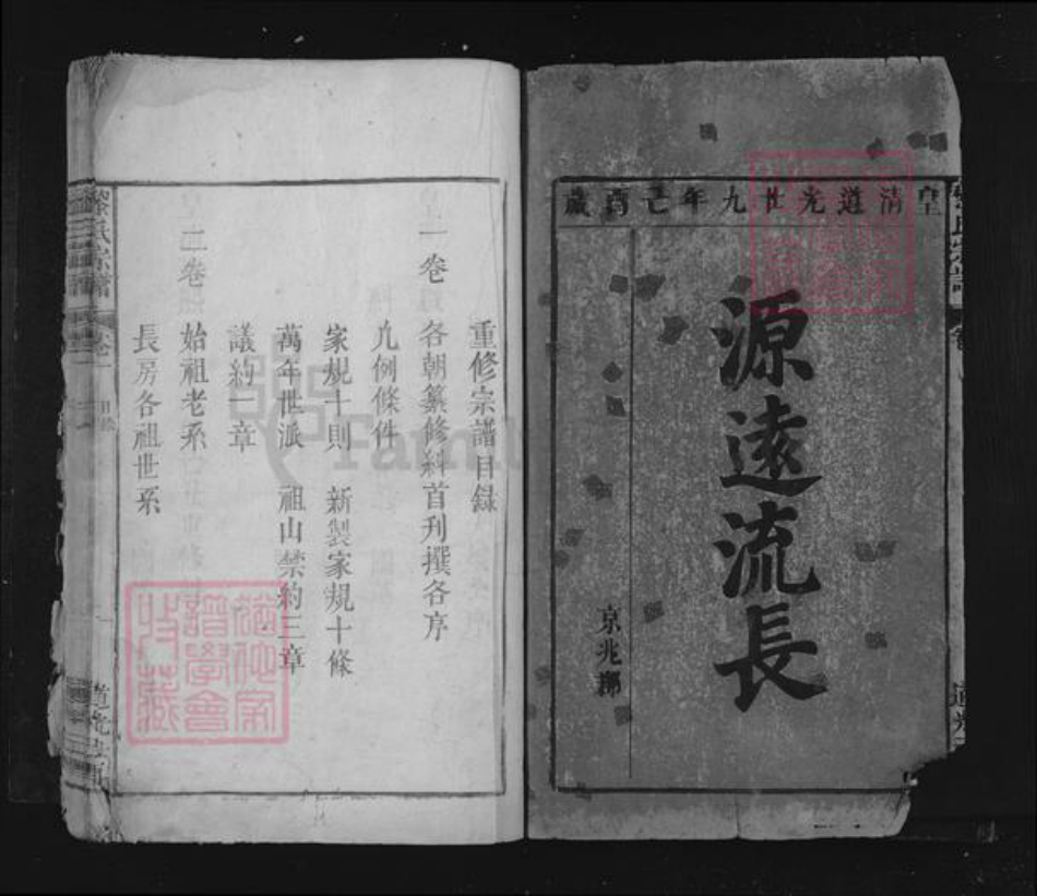 江西省九江市湖口县黎氏族谱-黎氏宗谱.pdf电子版插图1