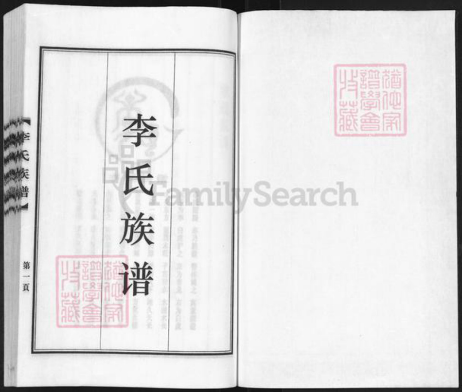 河北省沧州盐山县常庄乡李氏族谱-东光李氏族谱.pdf电子版插图1