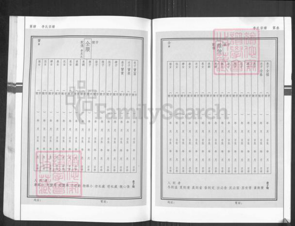 山东省济宁市任城区李氏族谱-李氏宗谱.pdf电子版插图5 山东省济宁市任城区李氏族谱-李氏宗谱.pdf电子版插图5