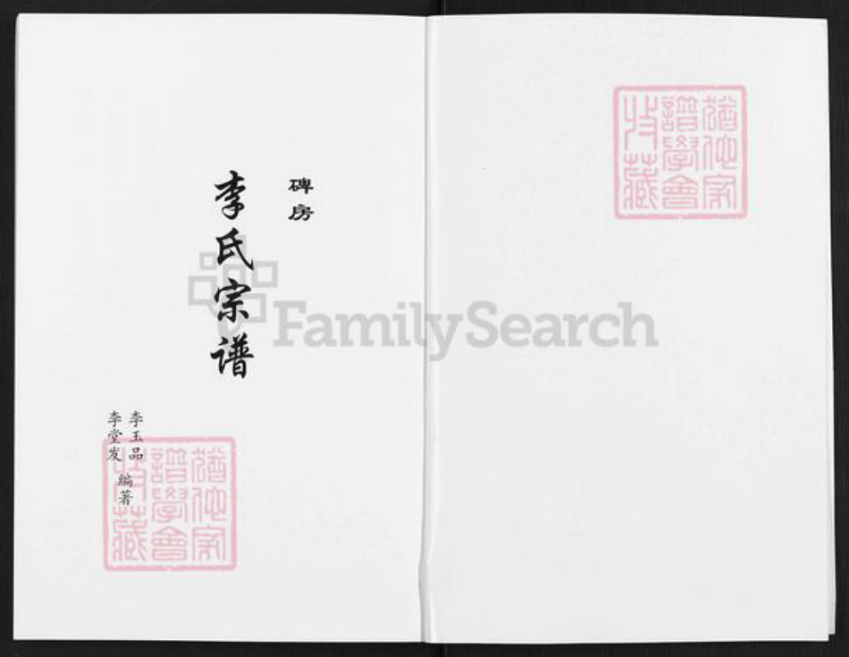 云南省昭通市彝良县李氏族谱-李氏宗谱.pdf电子版插图1