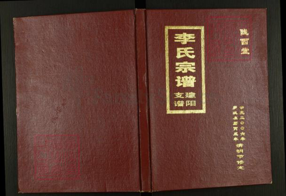 江苏省盐城市建湖县建阳镇李氏陇西堂族谱-李氏宗谱.建阳支谱.pdf电子版