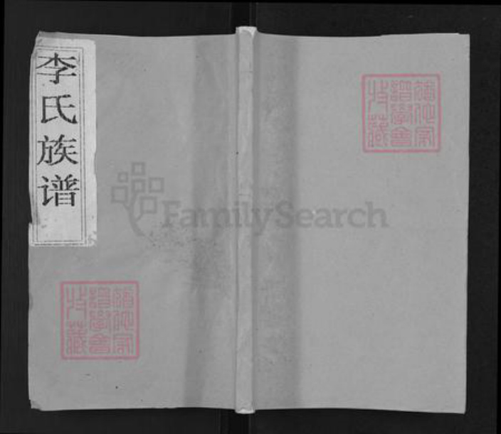 湖北省黄冈市李氏族谱-李氏族谱.pdf电子版