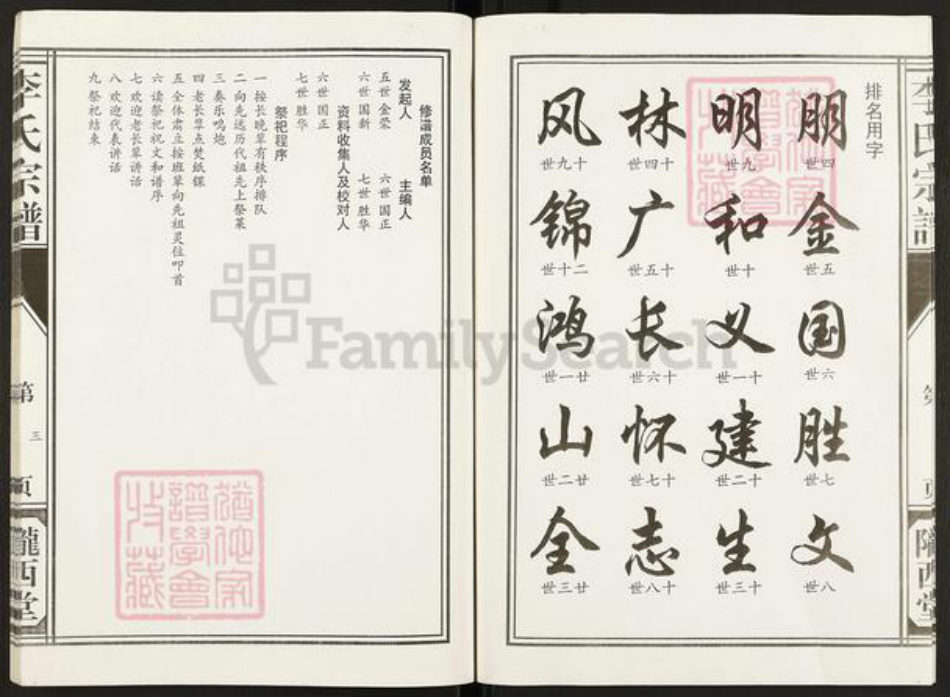 江苏省盐城市亭湖区李氏陇西堂族谱-盐城李氏宗谱.pdf电子版插图3 江苏省盐城市亭湖区李氏陇西堂族谱-盐城李氏宗谱.pdf电子版插图3