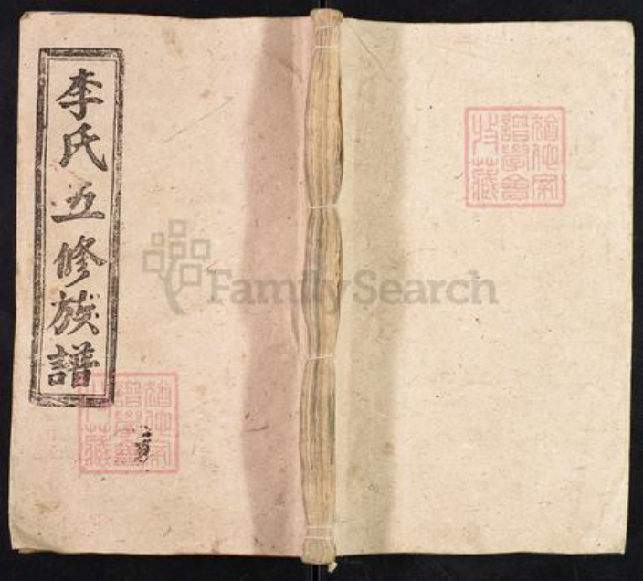 湖南省邵阳市隆回县九龙李氏敦睦堂族谱-李氏五修族谱.pdf电子版