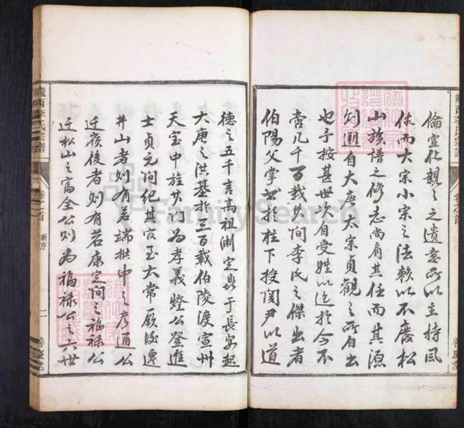 浙江省李氏善庆堂族谱-陇西李氏宗谱.pdf电子版插图2