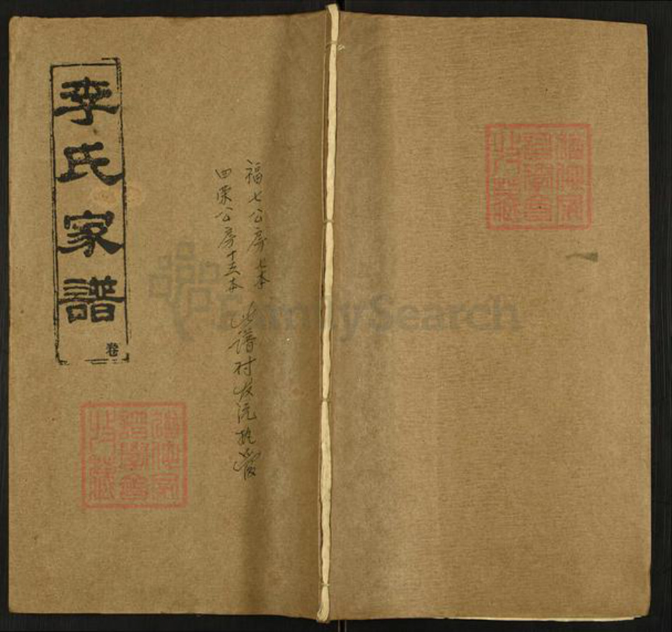 湖北省咸宁市通城县李氏龙西堂族谱-李氏家谱.pdf电子版插图