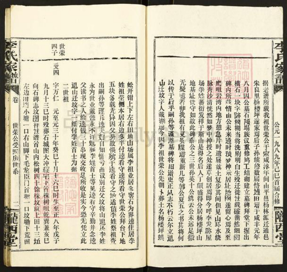 湖北省咸宁市通城县李氏龙西堂族谱-李氏家谱.pdf电子版插图2