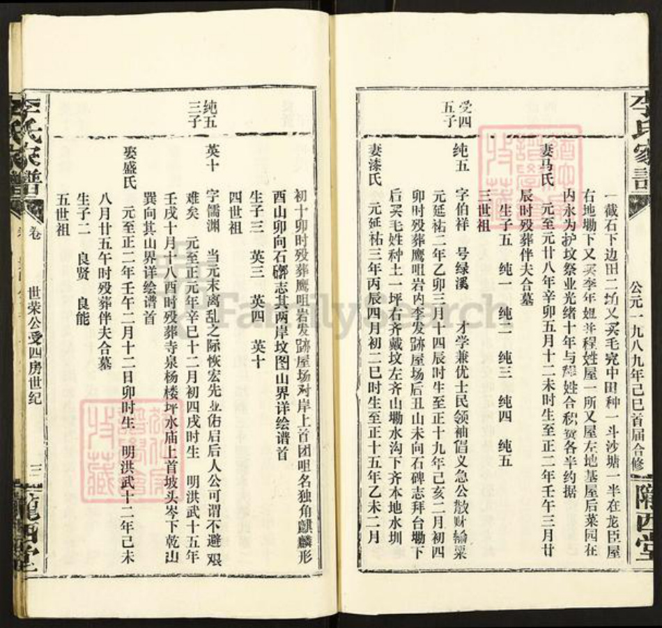 湖北省咸宁市通城县李氏龙西堂族谱-李氏家谱.pdf电子版插图3