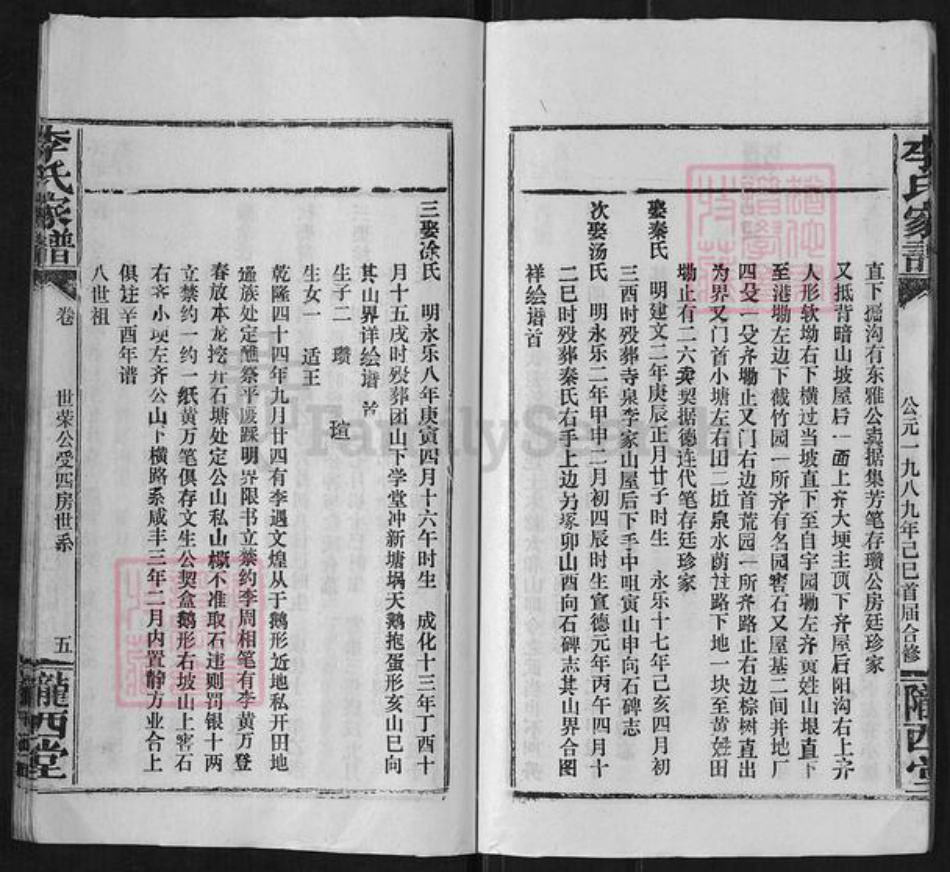 湖北省咸宁市通城县李氏陇西堂族谱-李氏家谱.pdf电子版插图5