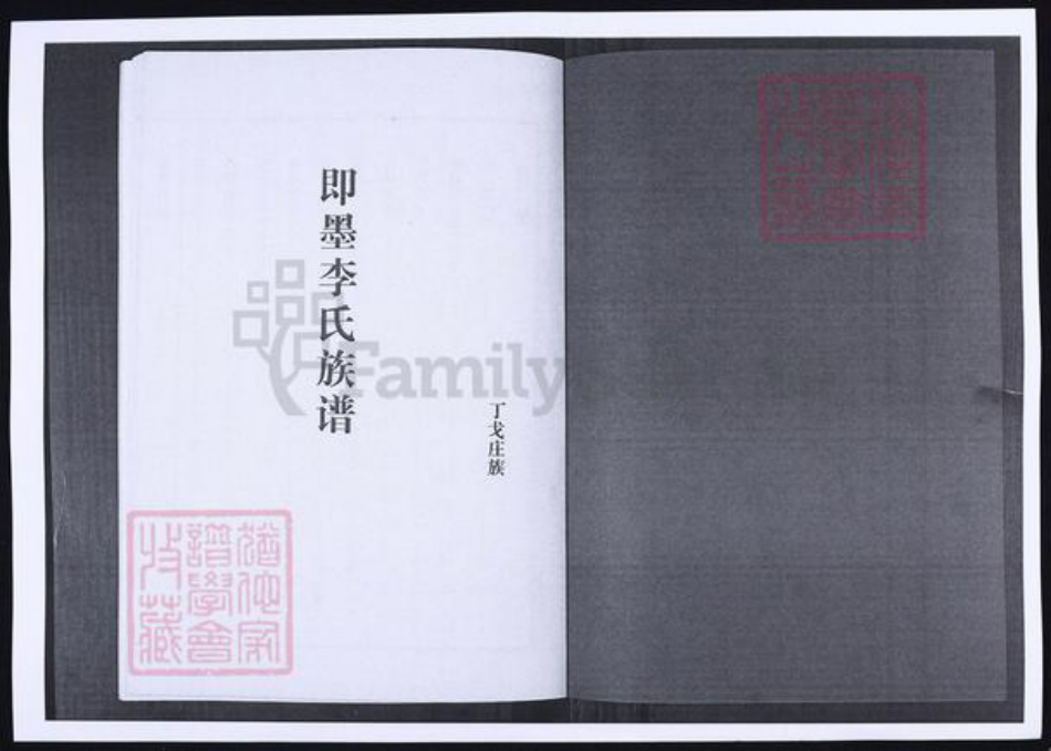 山东省青岛市即墨区李氏族谱-山东即墨丁戈庄李氏族谱.pdf电子版插图1