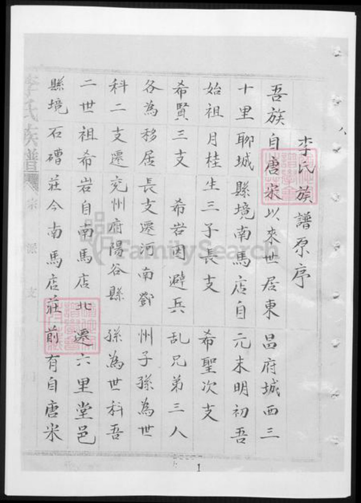 山东省聊城市李氏族谱-李氏族谱.pdf电子版插图2