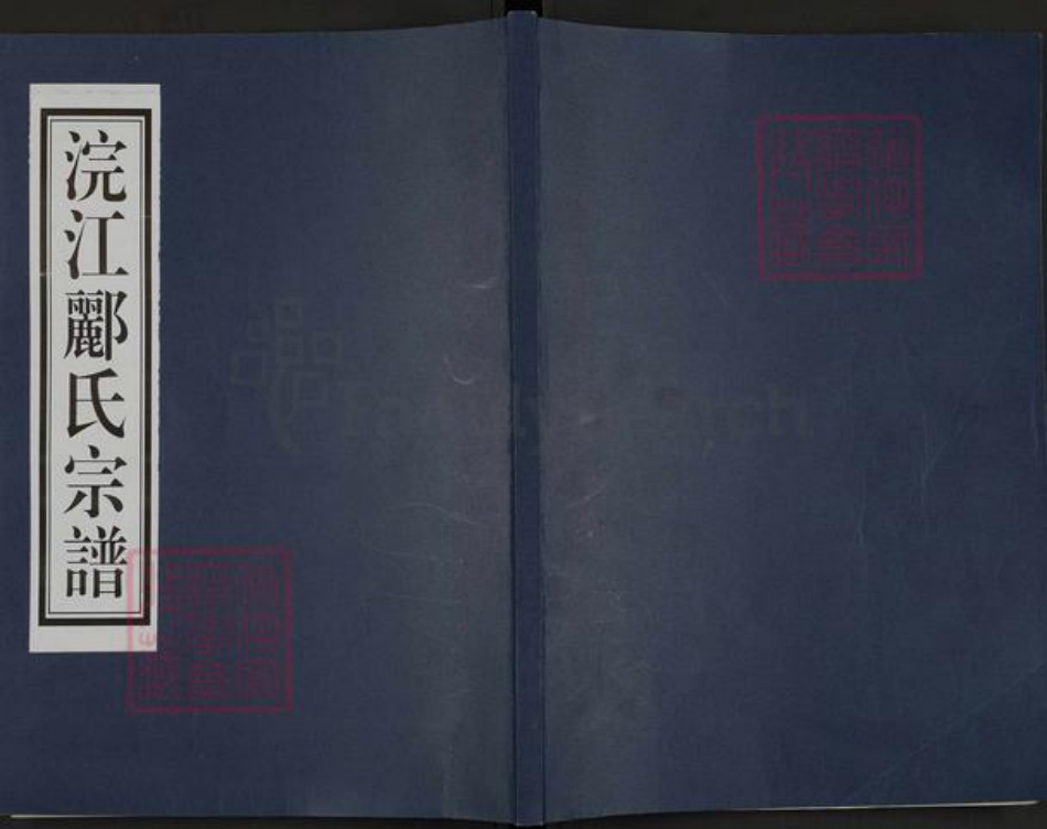 浙江省绍兴诸暨市陶朱街道郦氏永思堂族谱-浣江郦氏宗谱居元三房.pdf电子版