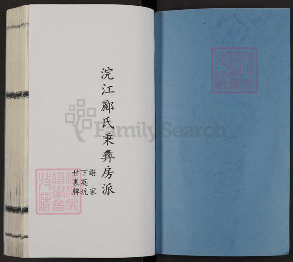 浙江省绍兴诸暨市郦氏永思堂族谱-浣江郦氏宗谱秉彝房派.pdf电子版插图1