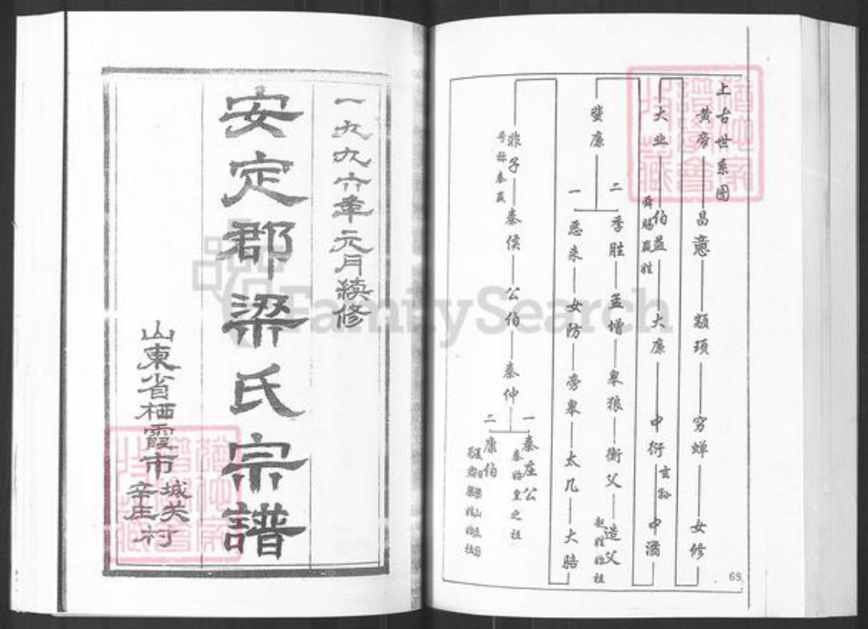 山东省烟台市莱阳市万第镇梁氏族谱-栖霞市梁氏宗谱.pdf电子版插图3 山东省烟台市莱阳市万第镇梁氏族谱-栖霞市梁氏宗谱.pdf电子版插图3