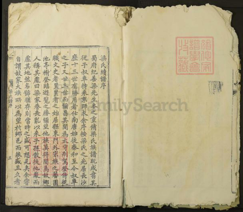 江西省吉安市泰和市梁氏族谱-泰和梁氏族谱.pdf电子版插图3 江西省吉安市泰和市梁氏族谱-泰和梁氏族谱.pdf电子版插图3