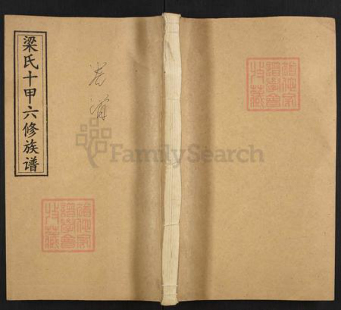 湖南省娄底市涟源市三甲乡梁氏安定堂族谱-梁氏十甲六修族谱.pdf电子版