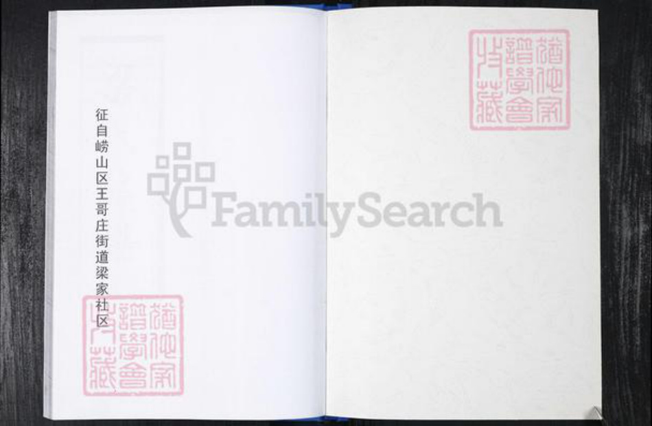 山东省青岛市崂山区梁氏族谱-梁家社区梁氏族谱.pdf电子版插图1