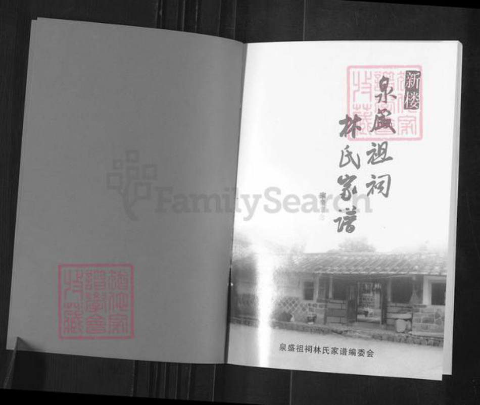 福建省泉州市安溪县官桥镇林氏族谱-泉盛祖祠林氏家谱.pdf电子版插图1