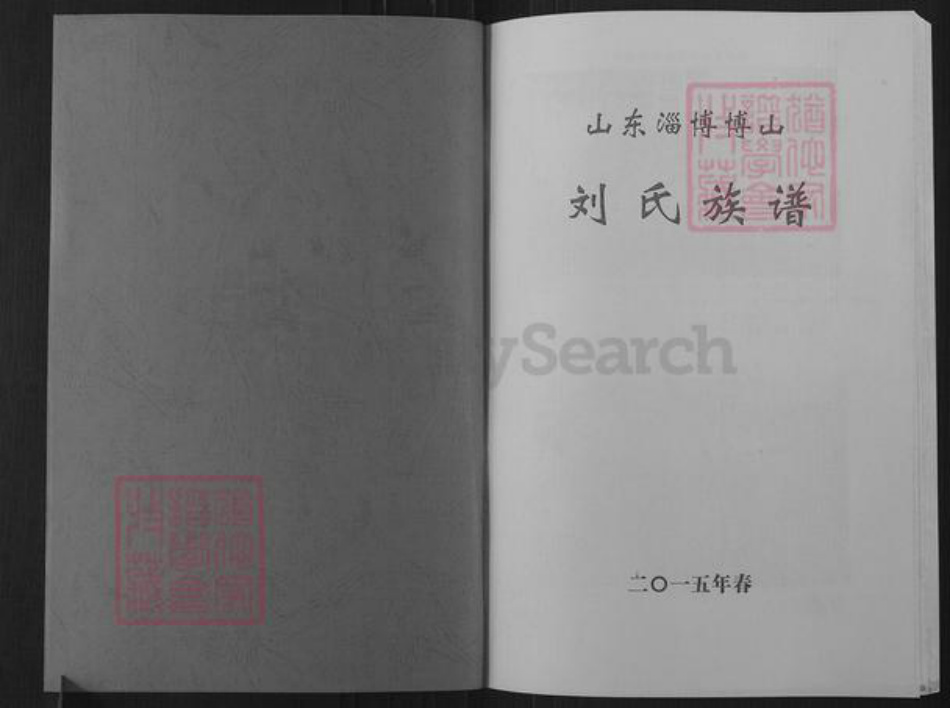 山东省淄博市博山区刘氏族谱-山东淄博博山刘氏族谱.pdf电子版插图1