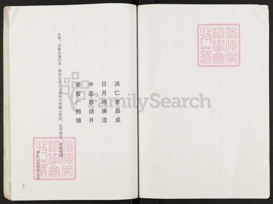 江苏省盐城市阜宁县益林镇刘氏黎照堂族谱-刘氏宗族青沟河口分支谱.pdf电子版插图5