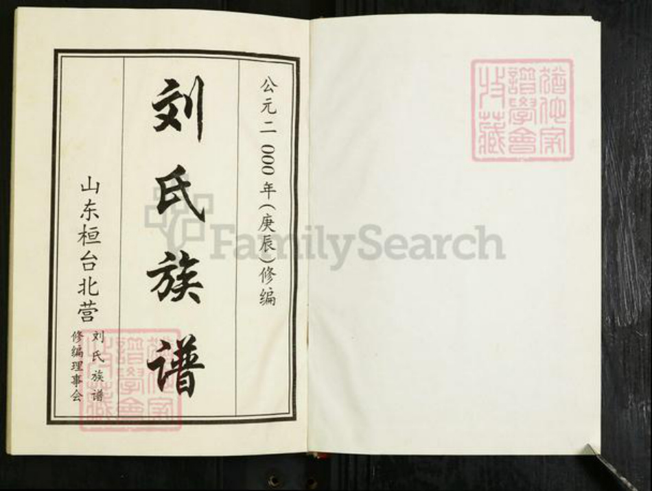 山东省淄博市桓台县马桥镇刘氏族谱-刘氏族谱.pdf电子版插图1