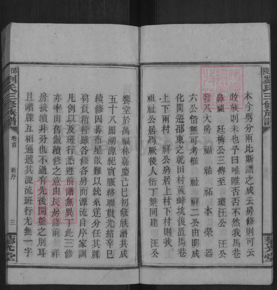 湖南省邵阳市邵东刘氏藜光堂族谱-邵陵刘氏三修族谱.pdf电子版插图4