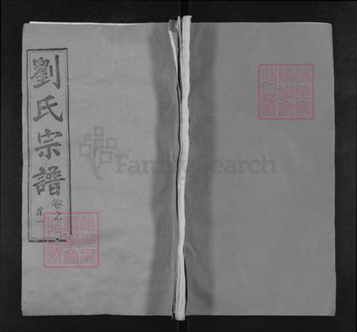 湖北省武汉市新洲区刘氏三贤堂族谱-刘氏宗谱.pdf电子版插图
