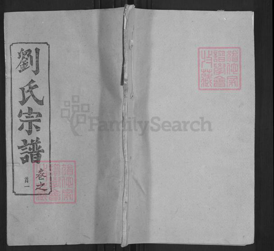 湖北省武汉市新洲区刘氏天福堂族谱-刘氏宗谱.pdf电子版插图