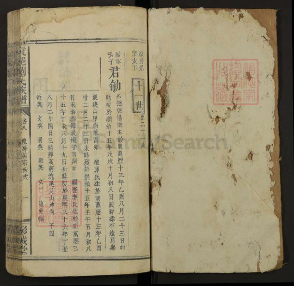 广东省梅州市平远县刘氏彭城堂族谱-袁𨛦刘氏族谱.pdf电子版插图1