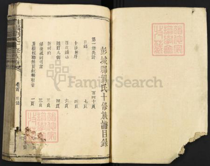 河南省周口市淮阳区刘氏族谱-淮阳刘氏十修族谱.pdf电子版插图1
