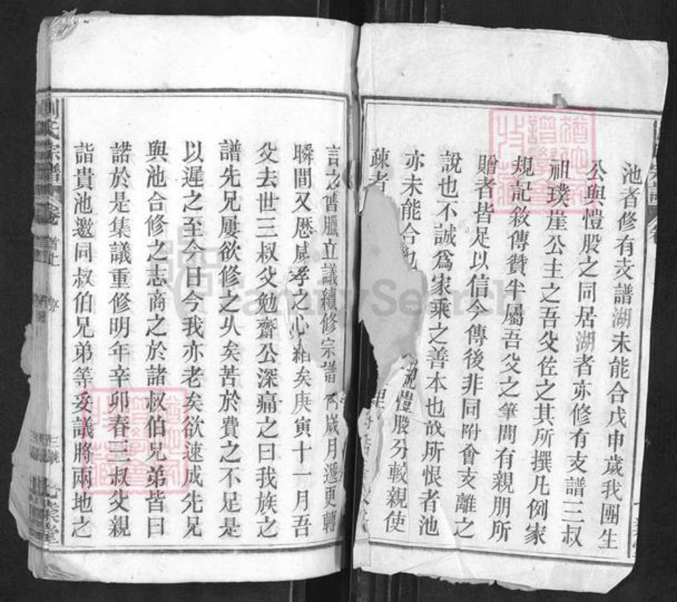 安徽省安庆市太湖县牛镇镇刘氏七业堂族谱-刘氏宗谱.pdf电子版插图2