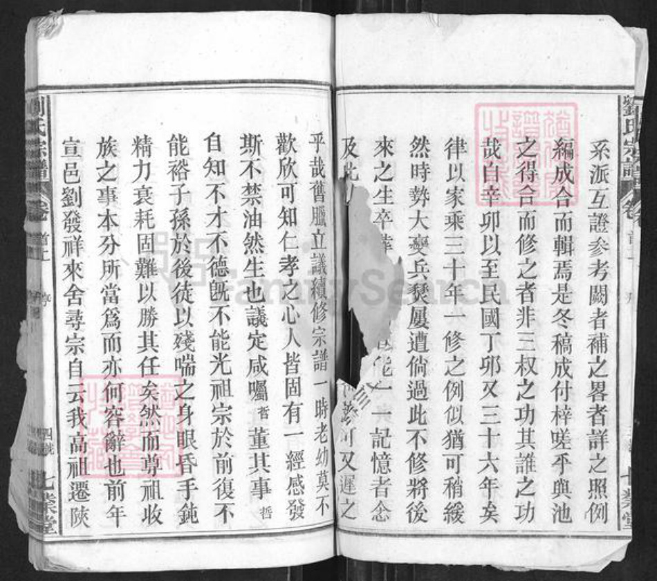 安徽省安庆市太湖县牛镇镇刘氏七业堂族谱-刘氏宗谱.pdf电子版插图3