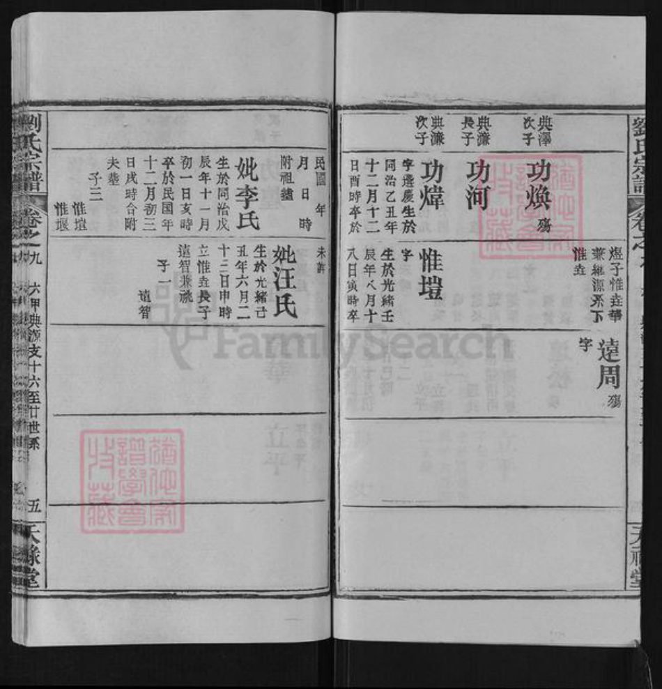 安徽省宣城市郎溪县刘氏天禄堂族谱-刘氏宗谱.pdf电子版插图5