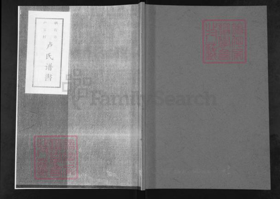 山东省烟台市栖霞市卢氏族谱-栖霞市卢家村.卢氏谱书.pdf电子版