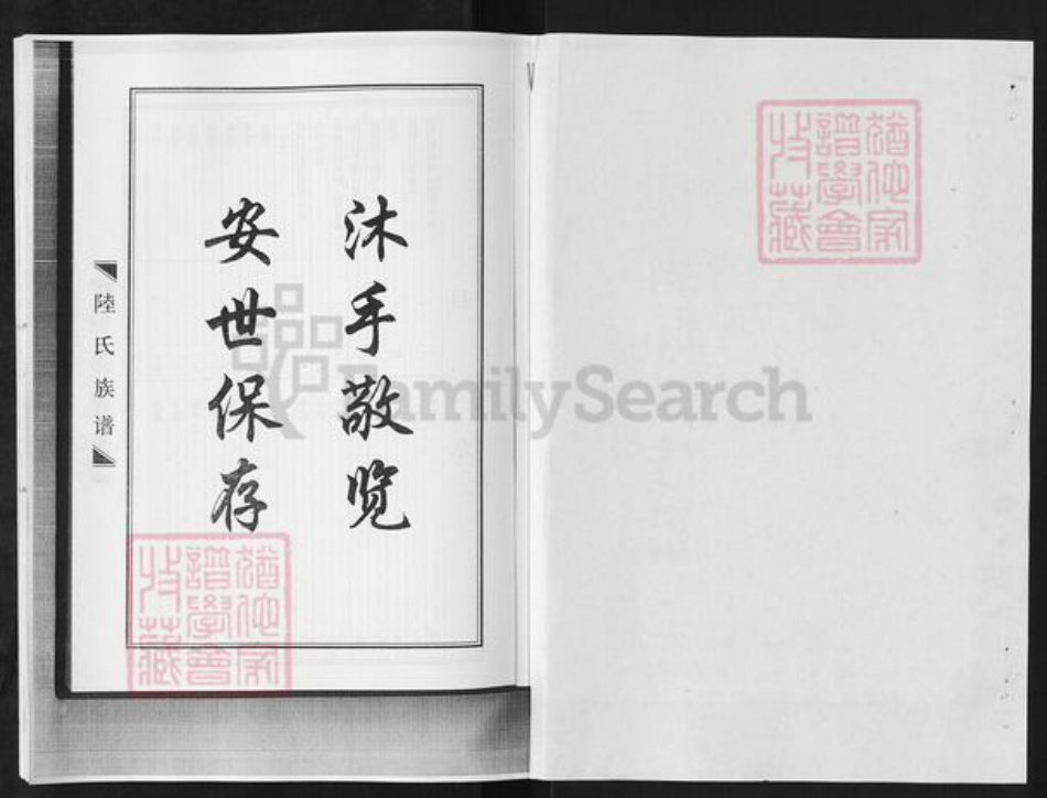 山东省淄博市淄川区陆氏族谱-磁村陆氏族谱.pdf电子版插图1 山东省淄博市淄川区陆氏族谱-磁村陆氏族谱.pdf电子版插图1