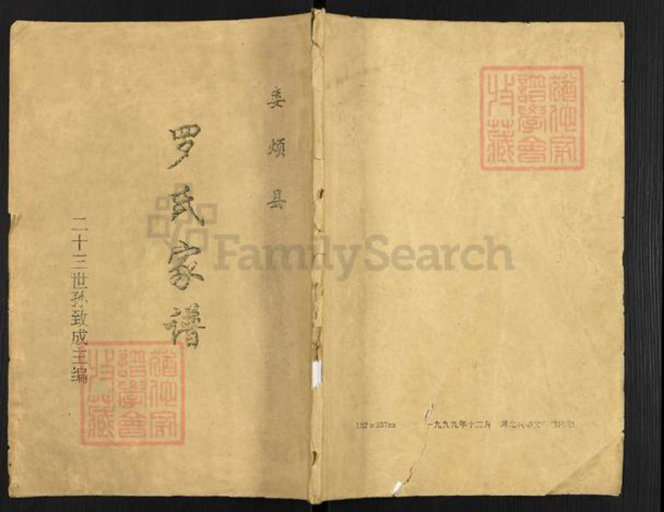 山西省太原市娄烦县罗氏族谱-娄烦县.罗氏家谱.pdf电子版插图 山西省太原市娄烦县罗氏族谱-娄烦县.罗氏家谱.pdf电子版插图