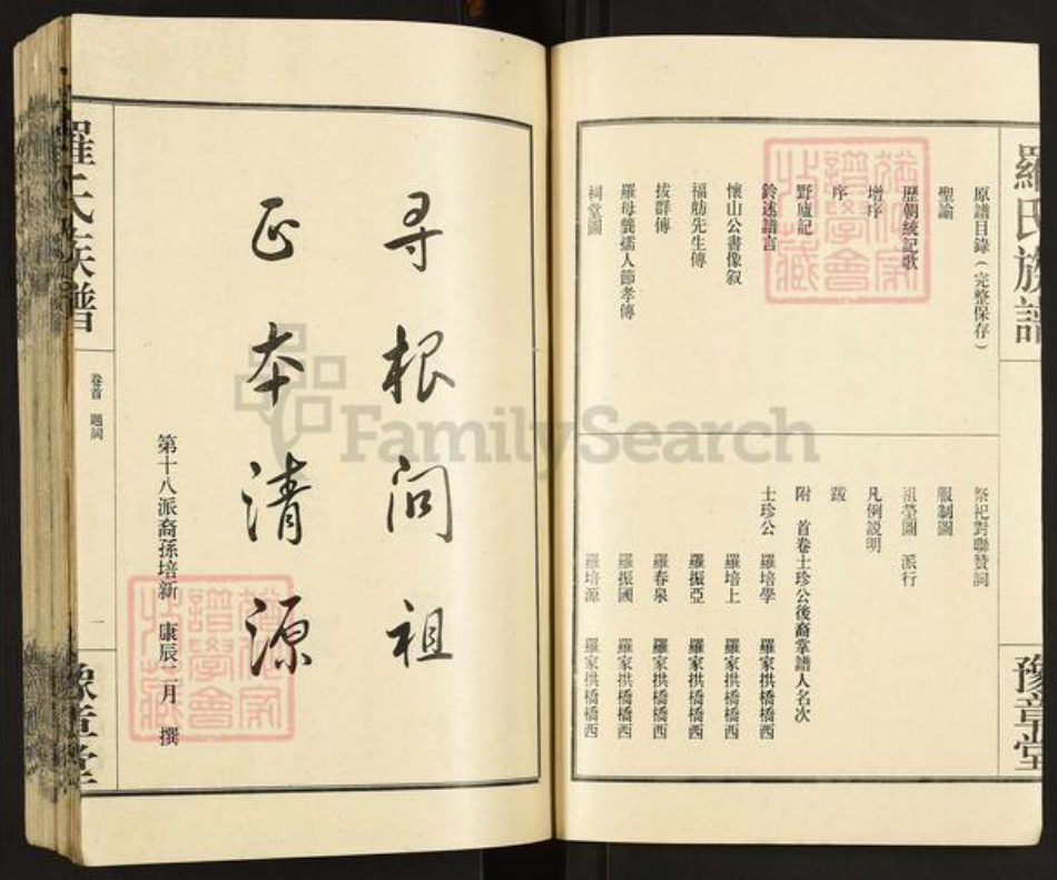 湖南省常德市桃源县罗氏豫章堂族谱-罗姓族谱.pdf电子版插图3