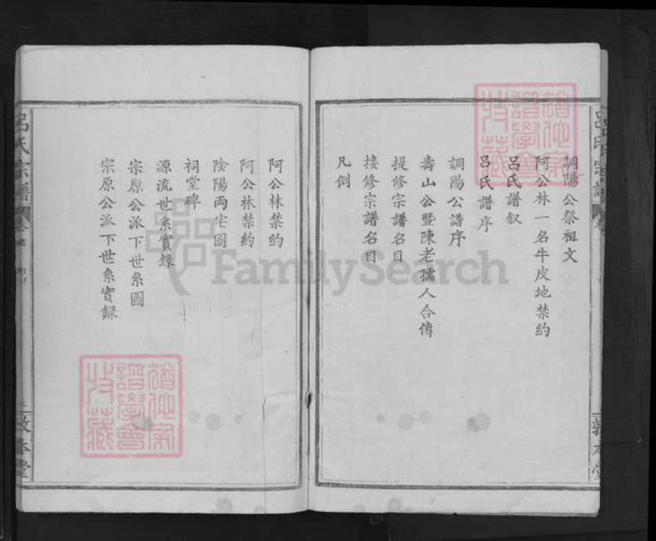 广西壮族自治区桂林市吕氏敦本堂族谱-吕氏宗谱.pdf电子版插图3 广西壮族自治区桂林市吕氏敦本堂族谱-吕氏宗谱.pdf电子版插图3